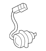 19030PNA003 - Cooling System: Fan Motor for Honda: Civic, CR-V, Element Image