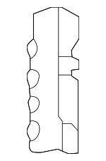 5327460070 - Body: Headlamp Mounting Mount Bracket for Lexus: LX570 Image