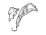 4K8810364 - Body: Inner Wheelhouse for Audi Image