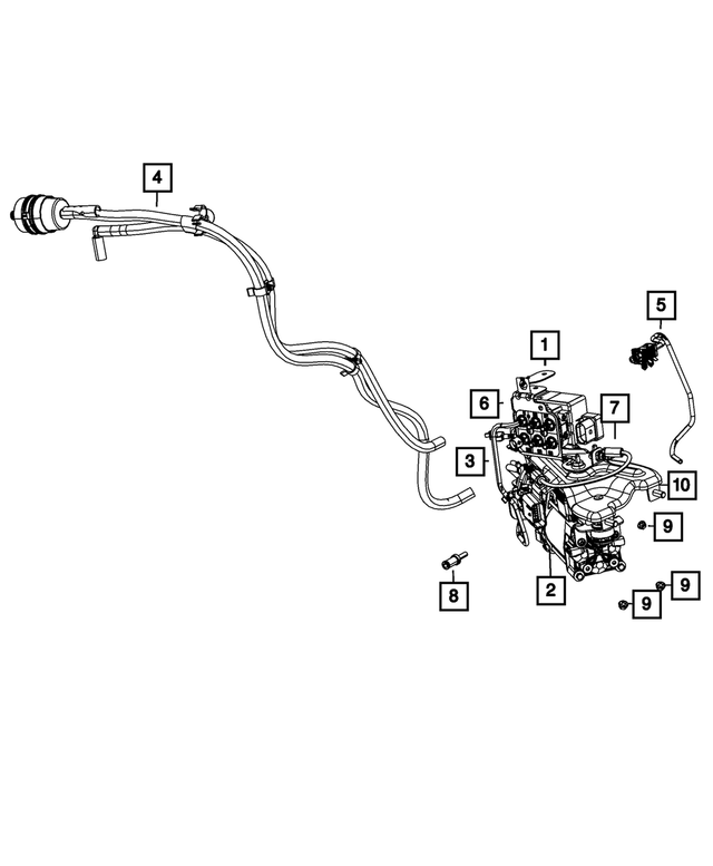 « R8572790AA – Front Suspension : Suspension Pneumatique Compresseur, Refabriqué pour Mopar Image »