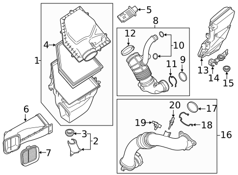 Turbo Charger for 2019 BMW X4 #1