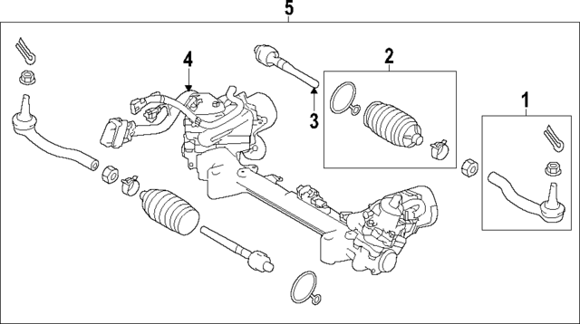 490015CA1A - : Steering Gear for Infiniti Image