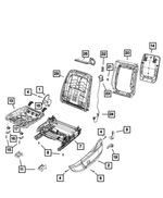 5139628AA - Interior Trim: Bolt for Mopar Image