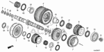22500RT4003 - Transmission - Automatic: CLUTCH ASSY., LOW for Acura Image