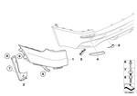 51127210540 - : Decor Trim, Right for BMW Image