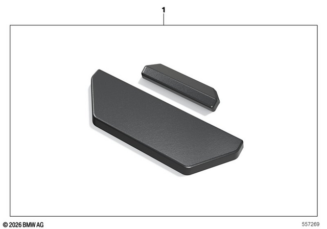 77441541705 - : Back Padding for BMW-Motorrad Image