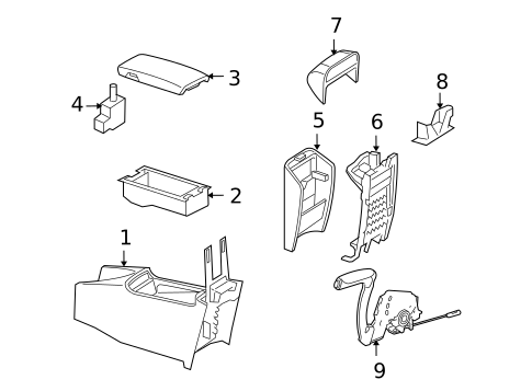 Parking Brake for 2010 Mercedes-Benz SLK55 AMG #0