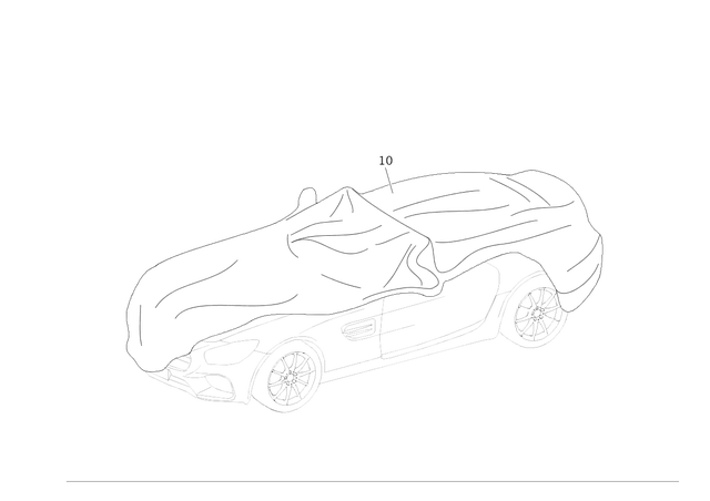 190899070064 - Tarpaulin: Covering Tarp for Mercedes-Benz Image