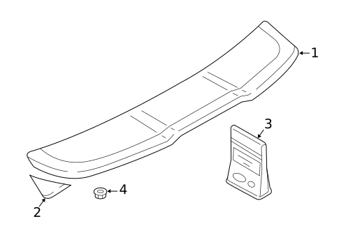 Spoiler for 2017 Audi S3 #0