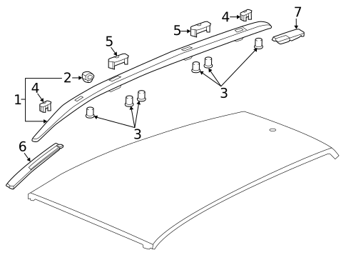 Luggage Carrier for 2019 Honda HR-V #0