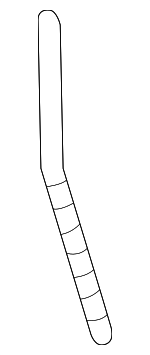 16814810 - Body: Headrest Support for Oldsmobile: Aurora | Pontiac: Bonneville Image