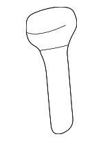 16837651 - Body: Headrest Guide for Buick: Century, LeSabre | Oldsmobile: Aurora, Intrigue | Pontiac: Bonneville Image