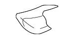 16814740 - Body: Seat Cushion Pad for Pontiac: Bonneville Image
