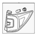 33500TG7A01 - : Tail Lamp Assembly for Honda: Passport, Pilot Image