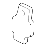 16621671 - Body: Striker for Buick: Skylark | Chevrolet: Cavalier | Oldsmobile: Achieva | Pontiac: Grand Am, Sunfire Image