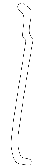 22640654 - Body: Lock Cylinder Rod for Chevrolet: Cavalier | Pontiac: Sunfire Image