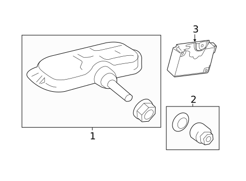 Keyless Entry Components for 2018 Lexus LS500 #1