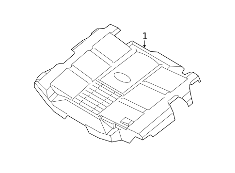 Engine Appearance Cover for 2019 Subaru Legacy #0