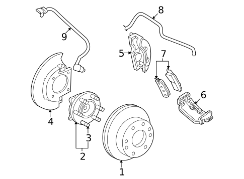 Front Brakes for 2012 Chevrolet Suburban 2500 #1