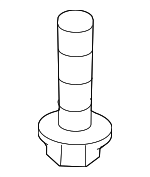 N91218901 - Suspension: Engine Cradle Mount Bolt for Audi: A4, A4 allroad, A4 Quattro, A5 Quattro, A5 Sportback, A7 Sportback, RS5, RS5 Sportback, S4, S5, S5 Sportback Image