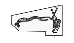 MR599899 - Body: Latch Assembly for Mitsubishi Image