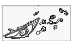 921013Q200 - : Headlamp Assembly for Hyundai Image