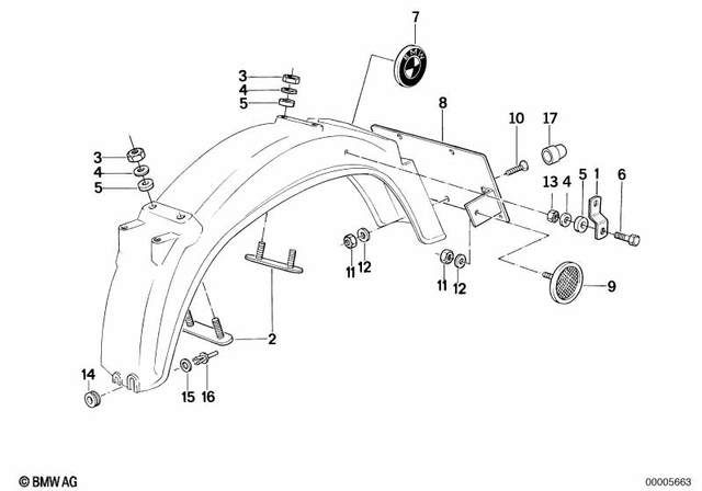 46622307013 - Frame and Mounting Parts: Holder -  for BMW-Motorrad Image