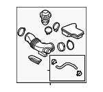 281303M150 - Engine: Intake Tube for Hyundai Image