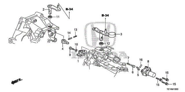 MT Shift Lever (V6) for 2012 Honda Accord #0