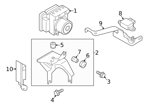 ABS Components for 2016 Nissan Juke #0