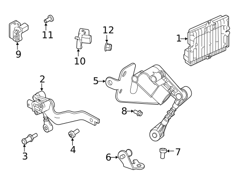 Ride Control Components for 2022 Land Rover Range Rover Evoque #0