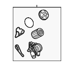 11428683206 - Engine: Oil Filter Housing for BMW Image