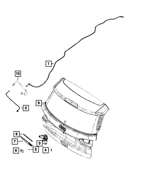 Wiper and Washer System for 2026 Jeep Compass #2