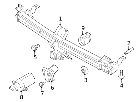 Tow, Hoist & Lift Tools & Accessories for 2014 Lincoln MKT #0