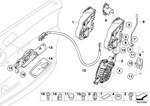 51219112429 - : Door Opener, Front Left for BMW Image