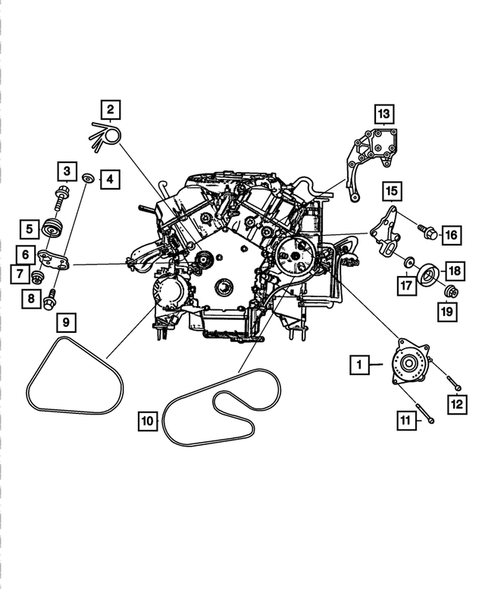 Alternators for 2004 Dodge Intrepid #1