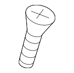 90120SV4000 - Body: Striker Bolt for Honda: Accord Crosstour, CR-Z, Crosstour, Element, Fit, Odyssey, Pilot Image