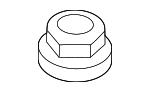 W701152S440 - Electrical: Hold Down Clamp Nut for Ford Image
