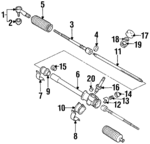 4883060B00 - Steering: Inner Tie Rod for Suzuki Image
