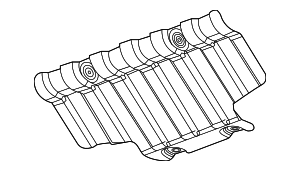 86557088 - : Part# 86557088 F Shield for Chevrolet: Silverado 2500 HD | GMC: Sierra 2500 HD Image