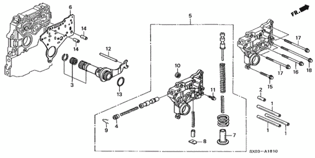 AT Regulator (2.3L) for 1998 Honda Odyssey #0