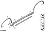 51175A4FFF3 - : Wheel Arch Trim Primed Left Front for BMW Image