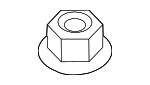 552592M000 - Steering: Outer Tie Rod Nut for Hyundai Image