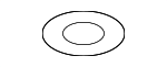 517883M100 - Steering: Outer Tie Rod Washer for Hyundai Image