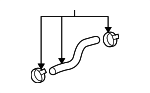 ZZCA15185 - : Lower Hose for Mazda: Tribute Image