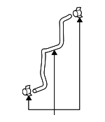 ZZC315277 - Cooling System: Return Line for Mazda: Tribute Image