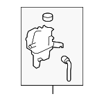 ZZC115350 - Cooling System: Reservoir for Mazda: Tribute Image