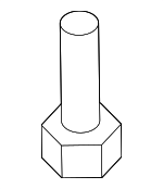 N10415903 - Electrical: Control Module Screw for Porsche: 911, Cayenne, Taycan Image