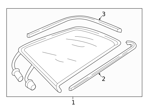 Glass & Hardware for 2022 Audi SQ7 #0