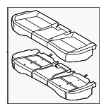 89100GG410D21 - Body: Cushion Assembly for Kia Image